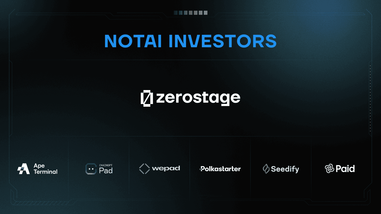 NOTAI Private Sale on Polkastarter | Polkastarter